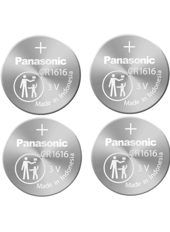 Panasonic 4-Pieces Panasonic CR1616 Lithium 3V Indonesia Batteries - Image 1